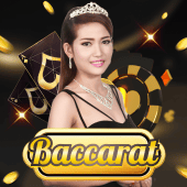 Baccarat A live-casino game tile