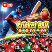 Cricket Ball Roulette live-casino game tile